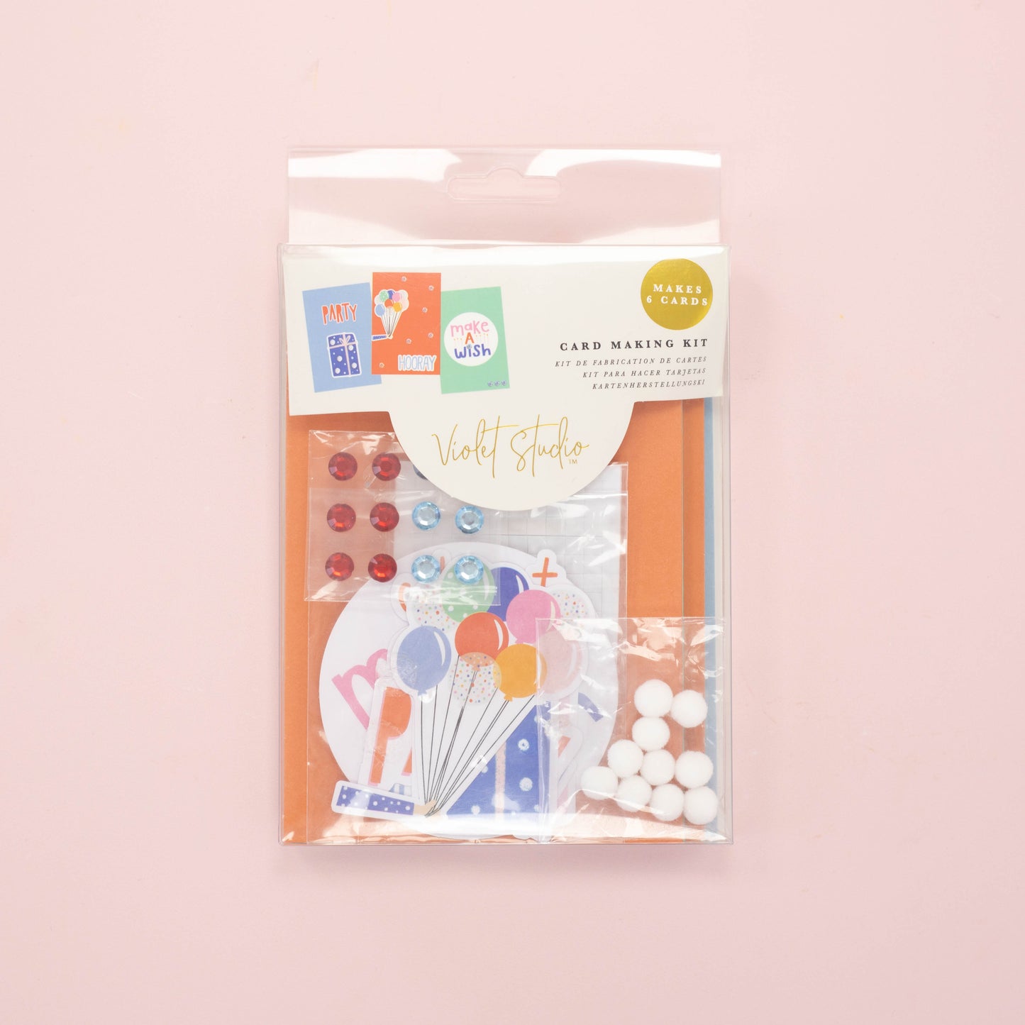 Crafter's Companion Violet Std Mini Card Making Kit - Celebrate
