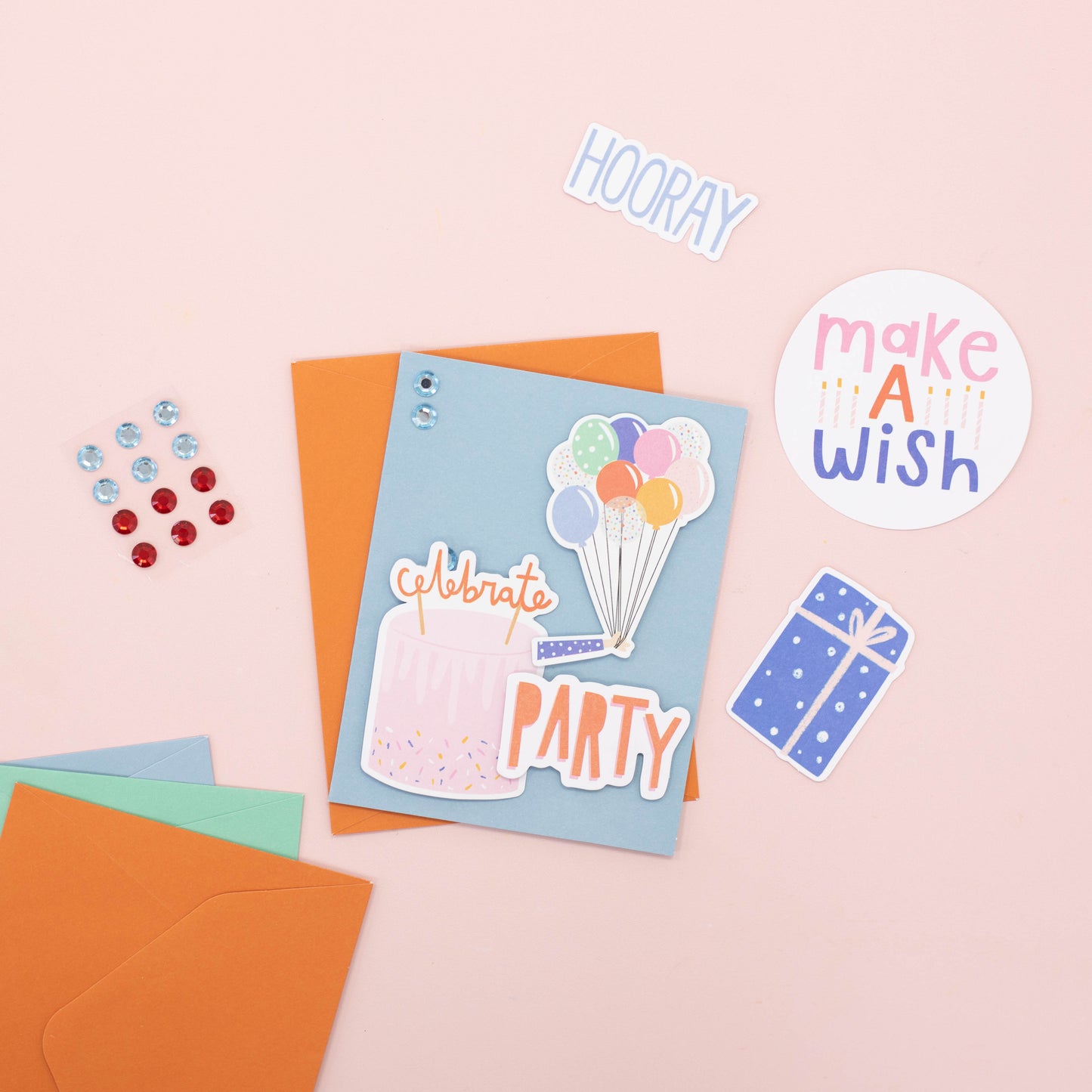 Crafter's Companion Violet Std Mini Card Making Kit - Celebrate