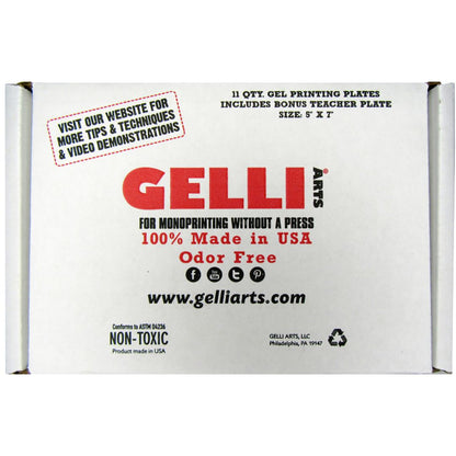 Gelli Plate 8" x 10" Class Pack (11 plates) - Gelli Art