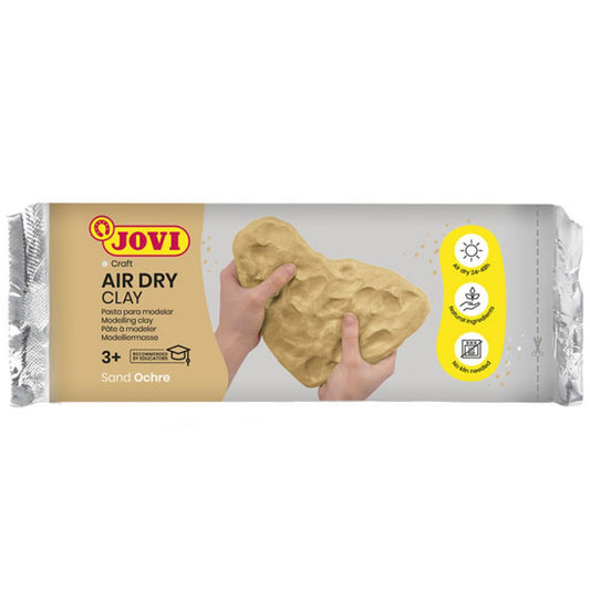 Jovi Air-Dry Clay Bar – 250g – Ocher