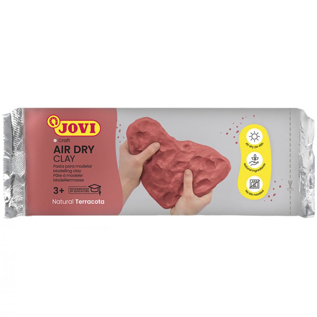 Jovi Air-Dry Clay 1 kg – Terracotta
