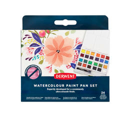 Derwent W/C Paint Pan Set (24)