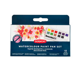 Derwent W/C Paint Pan Set (12)