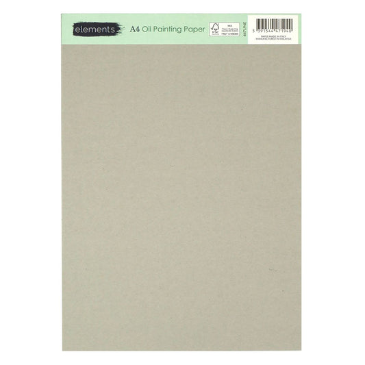 Elements Oil Paper Pad 12s 300gsm - A4 – High Quality Art Paper