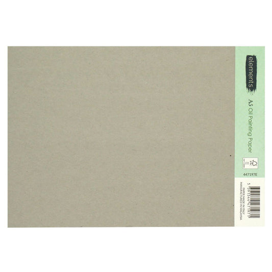 Elements Oil Paper Pad 12s 300gsm - A5 – High Quality Art Paper