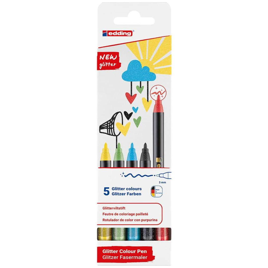 Edding 1200 Marker Pen – Set of 5 by Edding - image 2