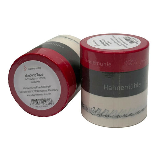 Hahnemuhle Masking Tape Bundle 15/20/25mm x 20m 3 Pieces