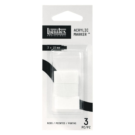 Liquitex LQX Proffesional Marker Nibs Set (3 x Wide)