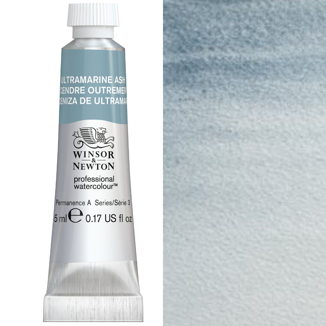 Winsor & Newton Professional Watercolour 5ml Ultramarine Ash - Winsor & Newton at DRK Crafts