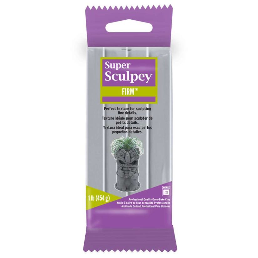 Super Sculpey Firm 1lb Grey