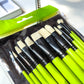 Create Green Long Handle Oil Brush Pack of 12