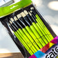Create Green Long Handle Oil Brush Pack of 12
