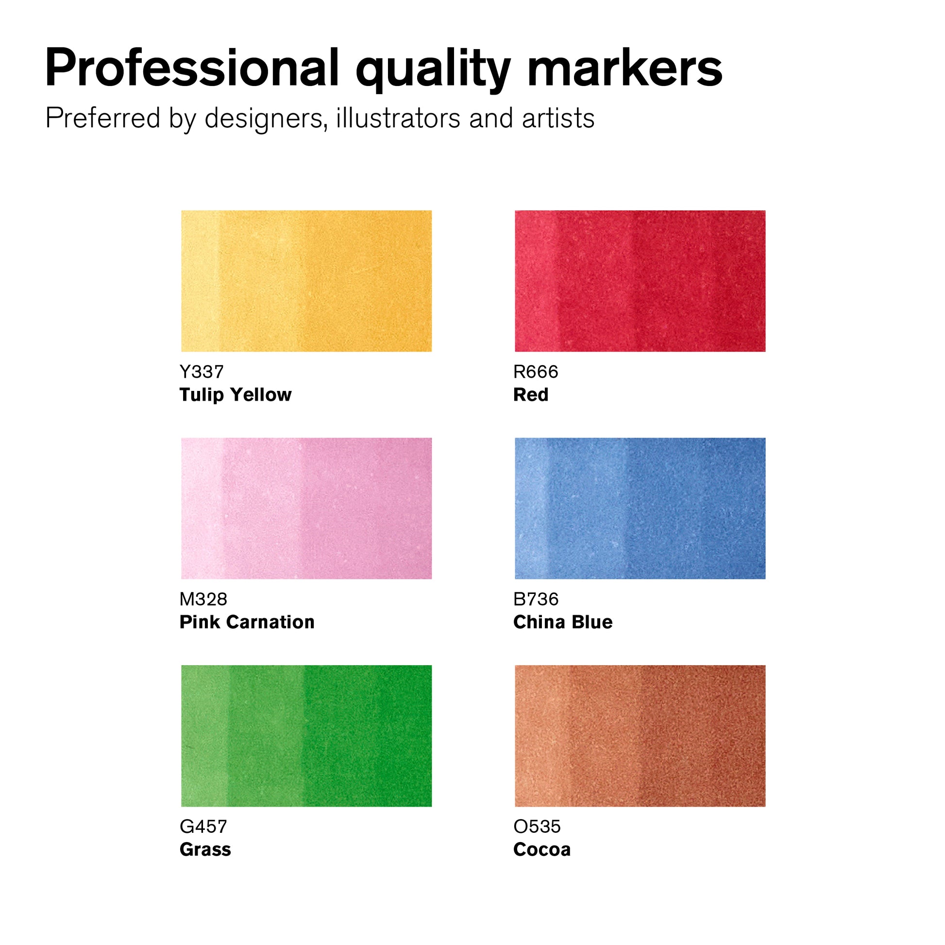 Winsor & Newton ProMarker - 6 Mid Tones - Winsor & Newton at DRK Crafts