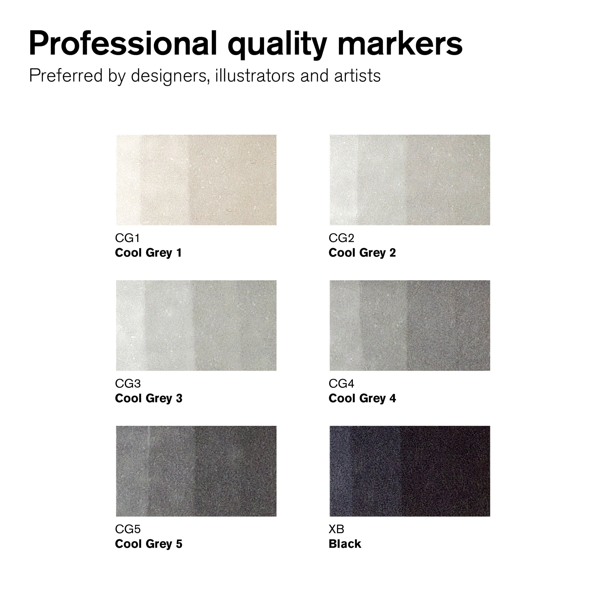 Winsor & Newton Promarker 6 Neutral Tones - Winsor & Newton at DRK Crafts