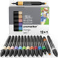 Winsor & Newton ProMkr 12+1 Manga Set 1 - Winsor & Newton at DRK Crafts