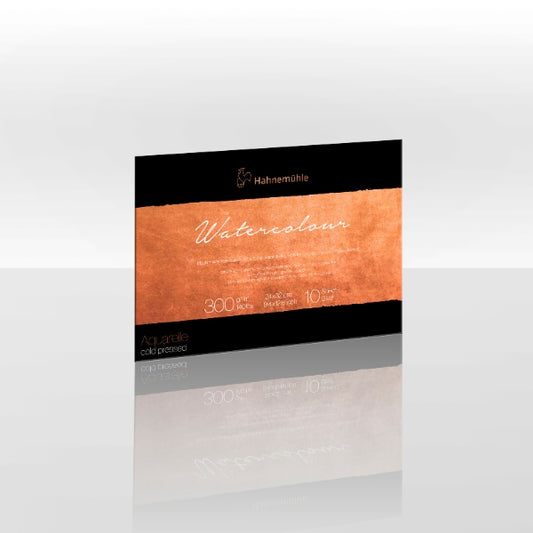 Hahnemuhle Collection Watercolour Block – 24 x 32cm – 300gsm – Cold Pressed