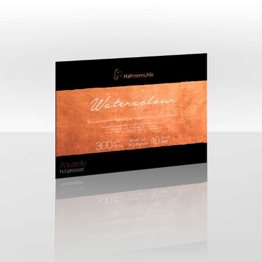 Hahnemuhle Collection Watercolour Block – 36 x 48cm – 300gsm – Hot Pressed