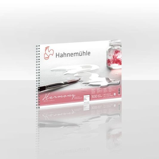 Hahnemuhle Harmony Watercolour Spiral Pad 13 – A3 – 300gsm