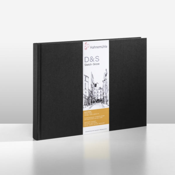 Hahnemuhle D&S Landscape Sketchbook 140g – A4 – Black
