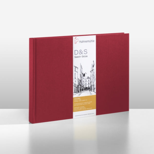 Hahnemuhle D&S Landscape Sketchbook 140g – A5 – Red
