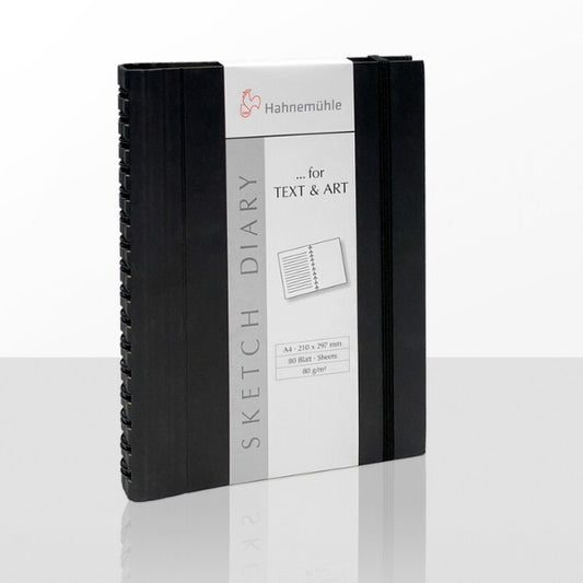 Hahnemuhle Sketch Diary – A5 – 120gsm – Black