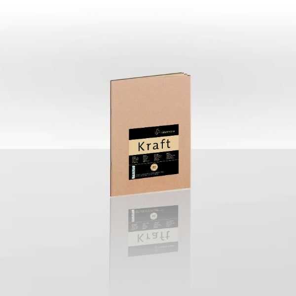 Hahnemuhle Kraft Paper Sketch Booklet /40 Pages – A6 – 20 Sheets – 120gsm