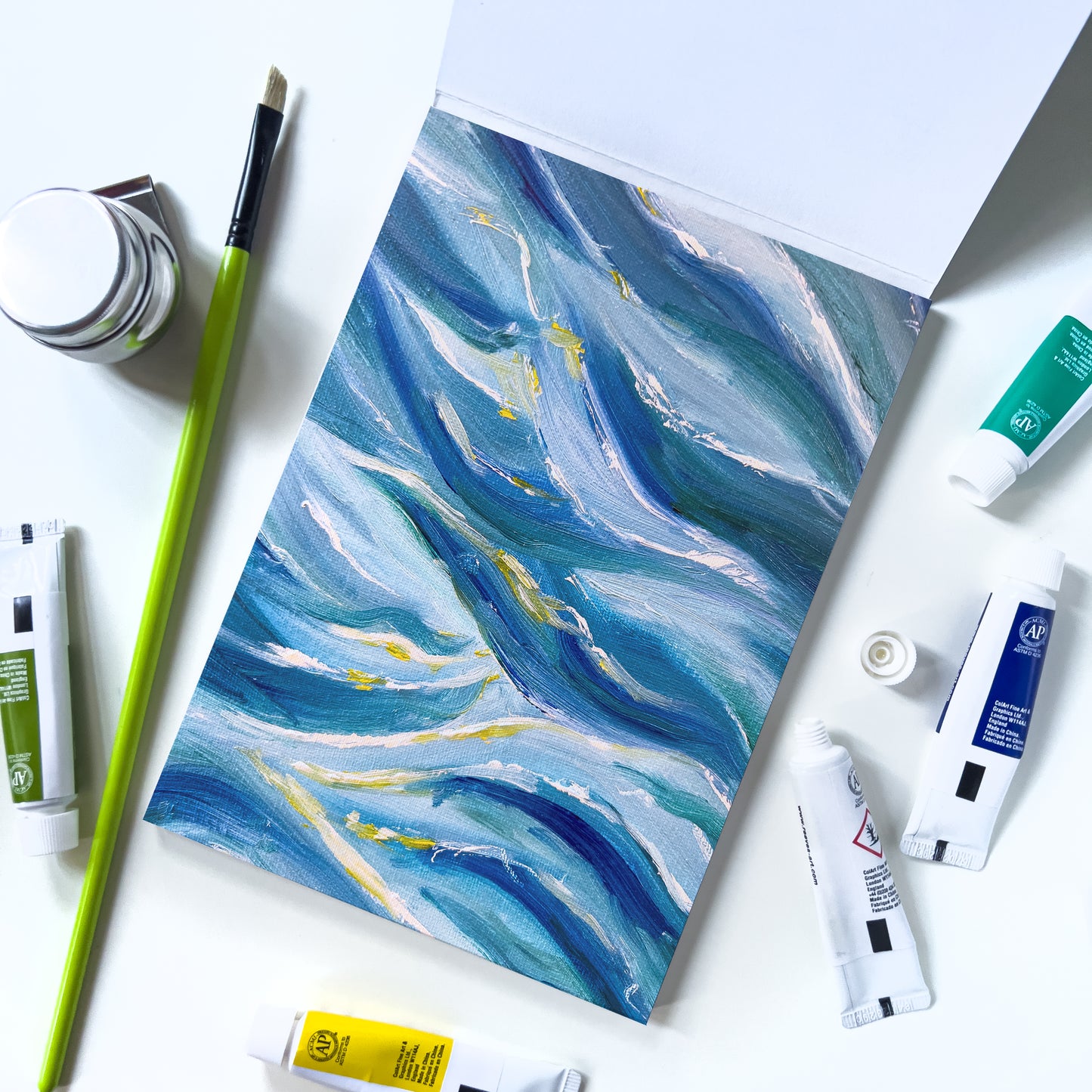 Elements Oil Paper Pad 12s 300gsm - A3 – High Quality Art Paper