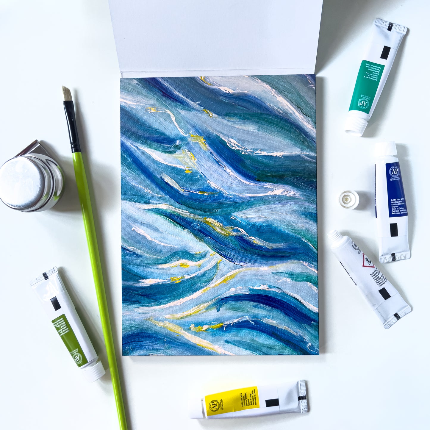 Elements Oil Paper Pad 12s 300gsm - A4 – High Quality Art Paper