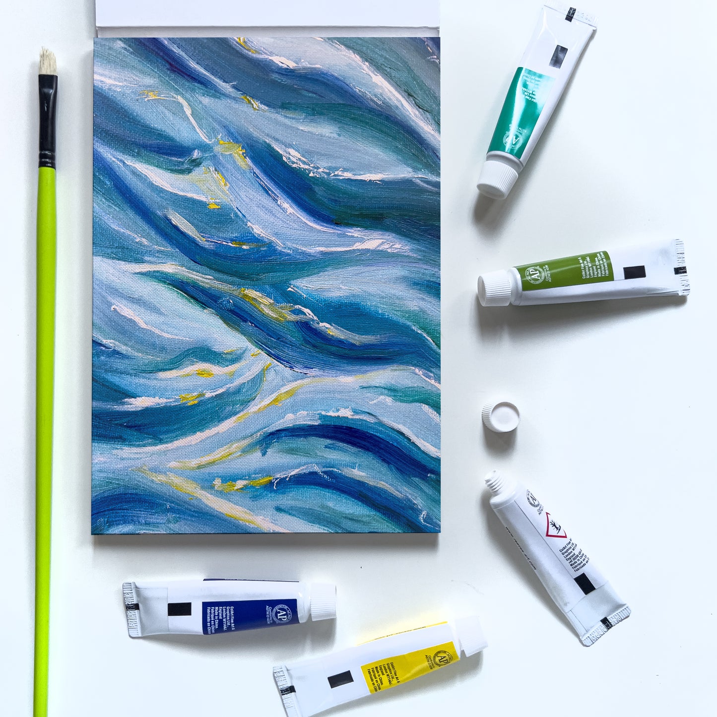 Elements Oil Paper Pad 12s 300gsm - A5 – High Quality Art Paper