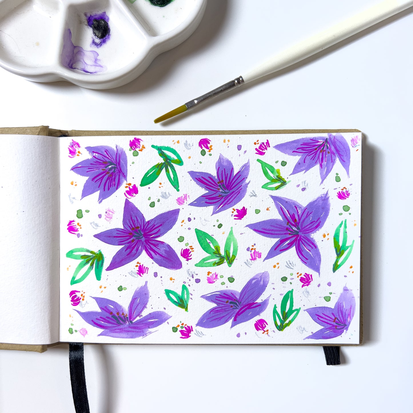 Elements Watercolour Paper Hardback Book Landscape 32s 200gsm - A4 – High Quality Art Paper