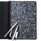 Elements A3 BLACK PAPER Sketchbook 50s 200gsm Portrait Wire-O – High Quality Art Paper