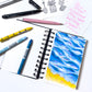 Elements A5 Sketchbook 50s 180gsm Portrait Wire-O Black Cover – Art & Craft Essential