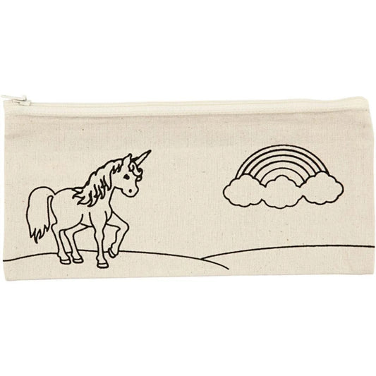 Create Crafts Pencil Case 21x9cm Unicorn