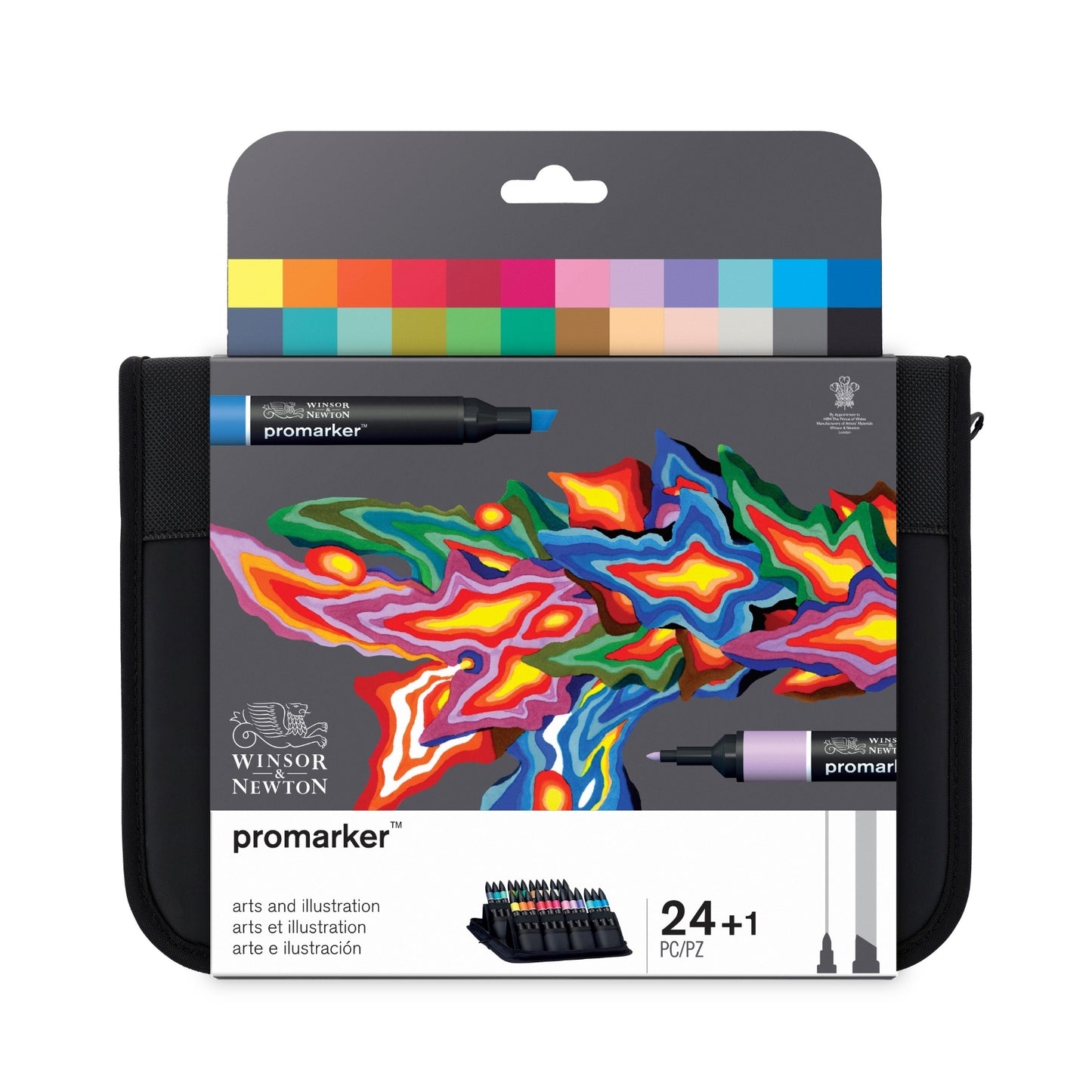 Winsor & Newton ProMarker x24 Arts And Illustration - Winsor & Newton at DRK Crafts