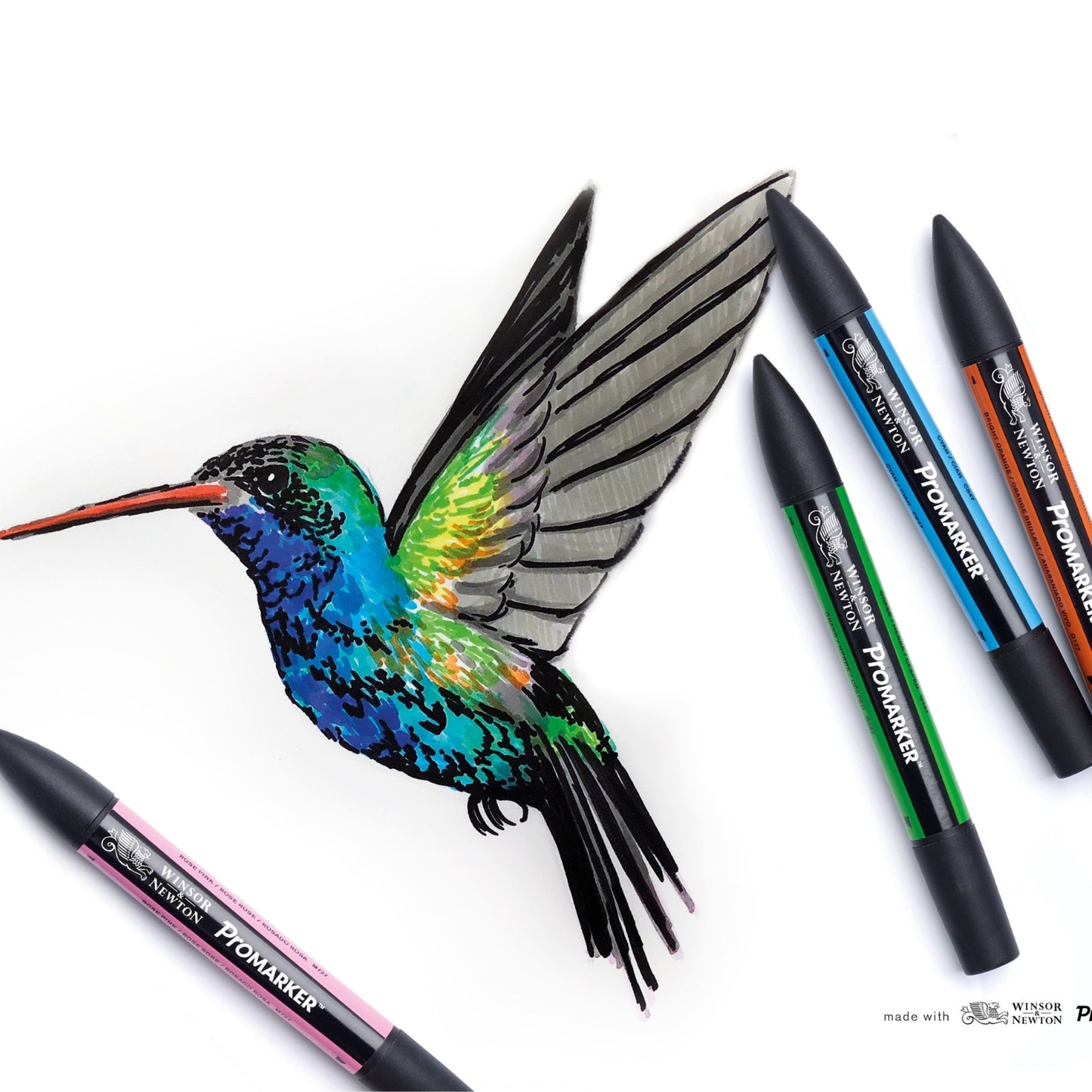 Winsor & Newton ProMarker x24 Arts And Illustration - Winsor & Newton at DRK Crafts