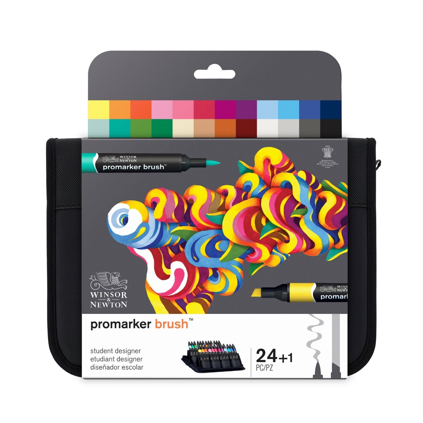 Winsor & Newton Brushmarker x24 Student Designer - Winsor & Newton at DRK Crafts