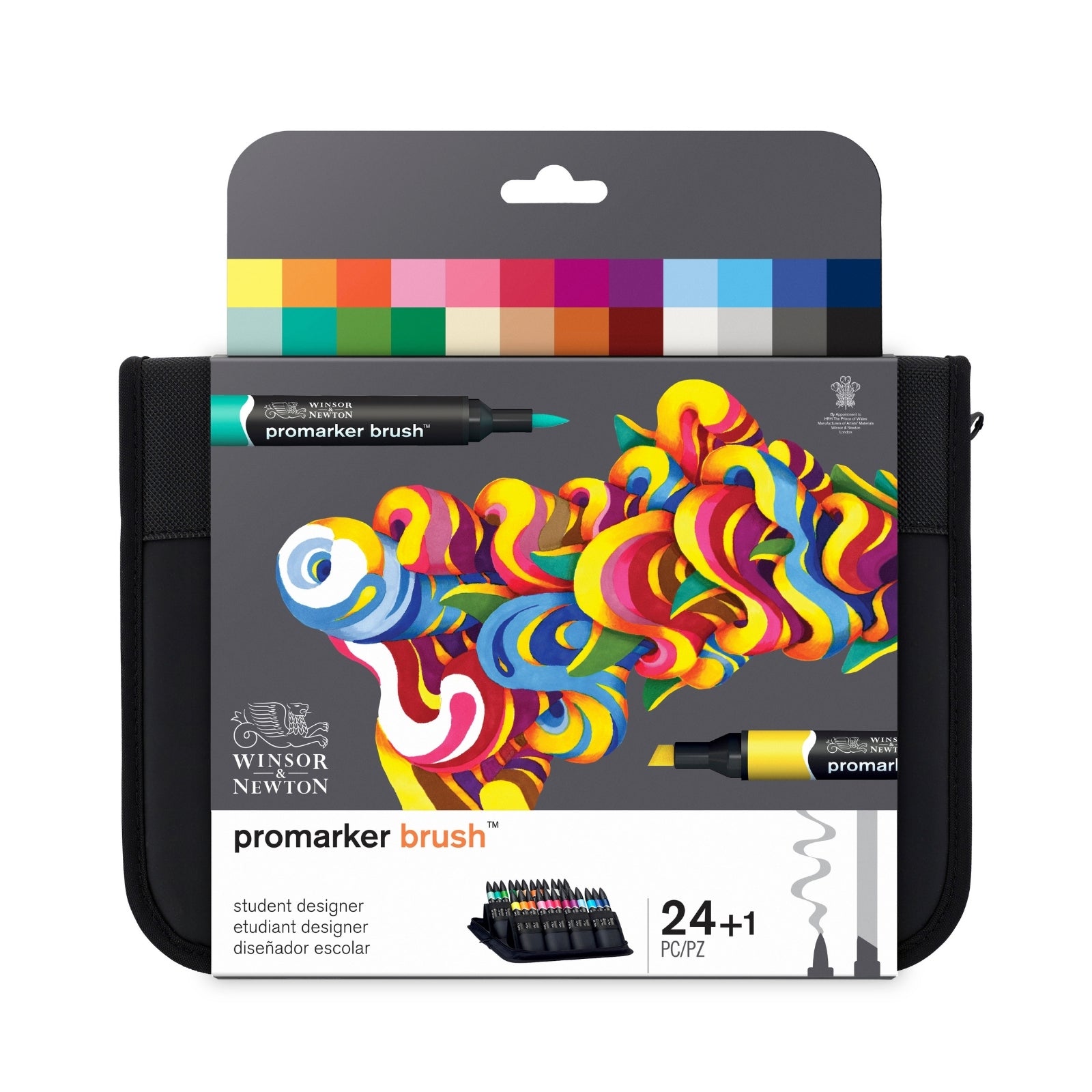 Winsor & Newton Brushmarker x24 Student Designer - Winsor & Newton at DRK Crafts