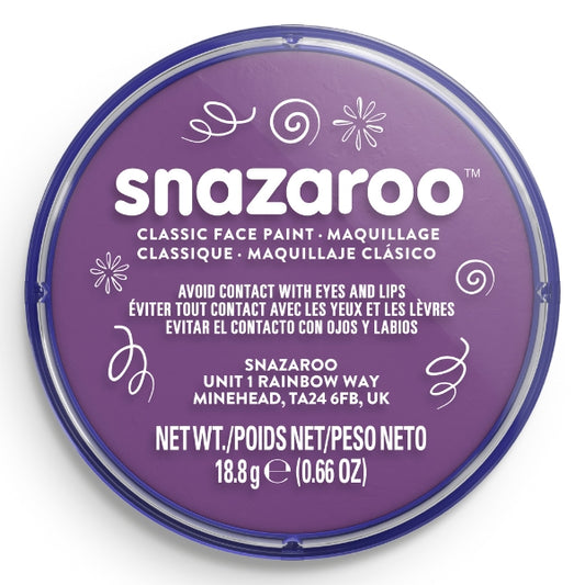 Snazaroo Face Paint 18ml Classic Purple