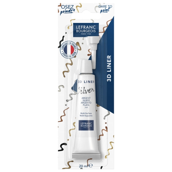 Lefranc Bourgeois Vitrail 20ml Cern Silver