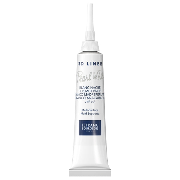 Lefranc Bourgeois Vitrail 20ml Cern White Pearl