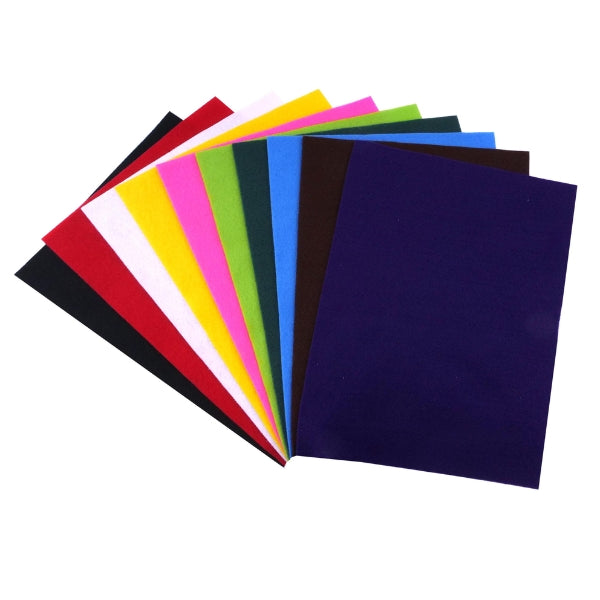 Dovecraft Dovecraft A4 Felt - 10 Sheets Assorted