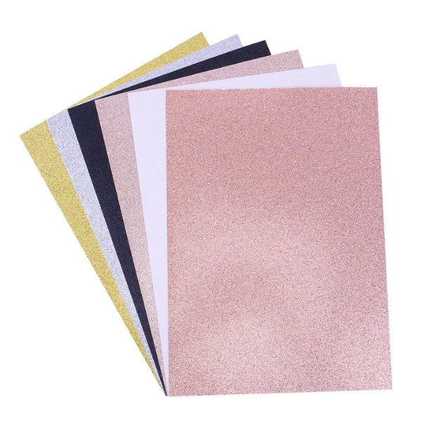 Dovecraft Dovecraft Glitter Card A4 Pad - Classic - 24 Sheets