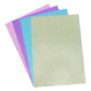 Dovecraft Dovecraft Glitter Card A4 Pad - Pastels - 24 Sheets