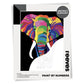 Reeves Paint by Numbers 12x16 inch - Abstract Elephant