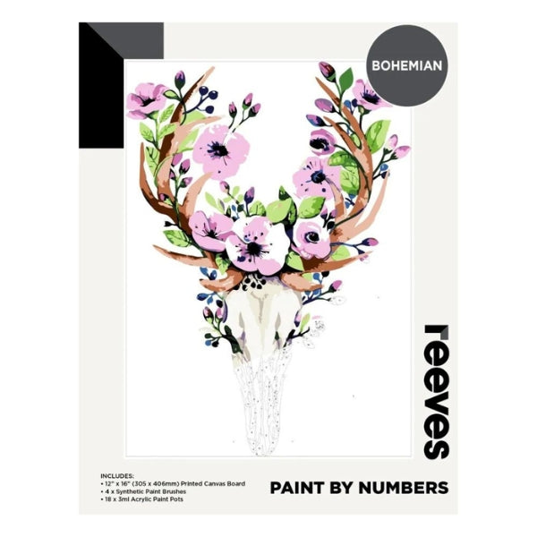 Reeves Paint by Numbers 12x16 inch - Bohemian