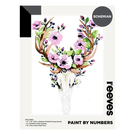 Reeves Paint by Numbers 12x16 inch - Bohemian