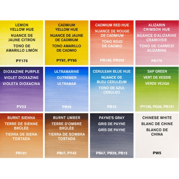 Winsor & Newton Cotman Watercolours Field Box - 12 s - Winsor & Newton at DRK Crafts