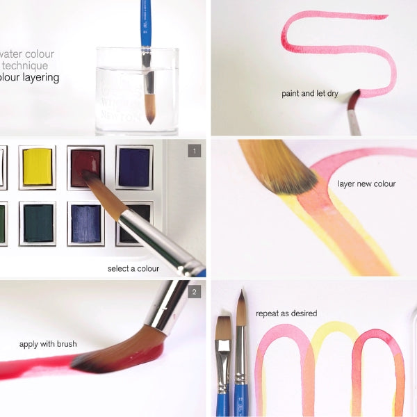 Winsor & Newton - Cotman Watercolour - Water Brush Set - Winsor & Newton at DRK Crafts