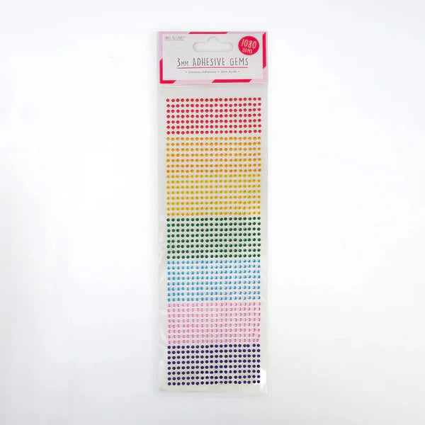 Love to Craft Gems Rainbow 3mm
