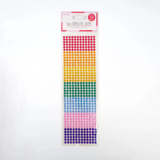 Love to Craft Gems Rainbow 6mm